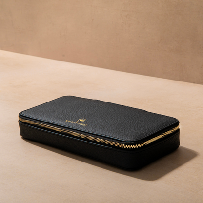 Leather AM/PM Pill Case